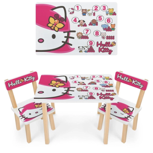 Столик Bambi со стульчиками Hello Kitty 501-138