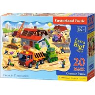 Пазлы Castorland 20maxi эл. Строительство дома (C-02412)