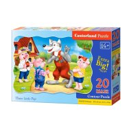 Пазлы Castorland 20maxi эл. Три поросёнка (C-02399)
