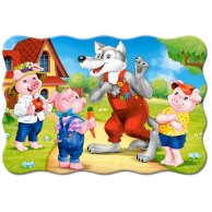 Пазлы Castorland 20maxi эл. Три поросёнка (C-02399)
