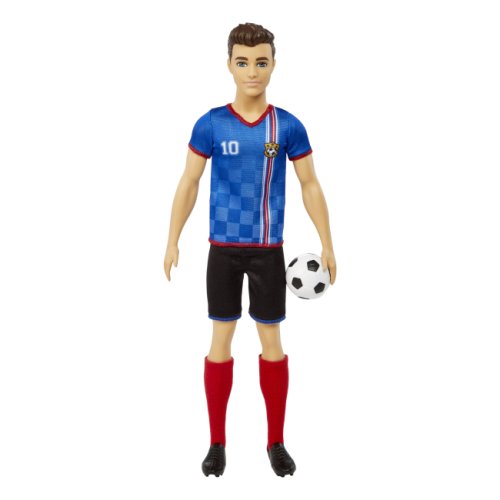 Кукла Mattel Кен Футболист Barbie You can Be Anything Барби HCN15