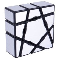 YJ Ghosts Cube silver | Головоломка Кубик Ghosts