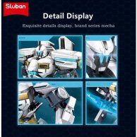 Конструктор Sluban Робот Mecha, 561 деталь, 23 см M38-B1151