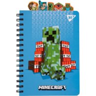 Блокнот на спирали YES Minecraft Майнкрафт, А5, 80 листов 151777