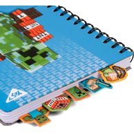 Блокнот на спирали YES Minecraft Майнкрафт, А5, 80 листов 151777