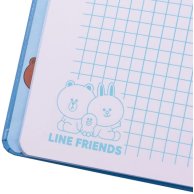 Блокнот-сквиш YES Line Friends Brown, А5, 128 листов, линия 151802