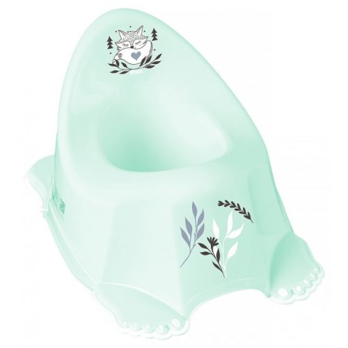 Горшок Tega Little Fox (Plus Baby) PB-LIS-001 нескользящий light green (624774)