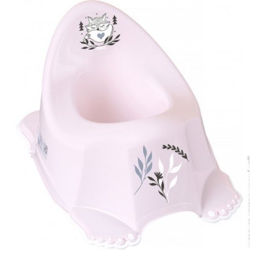 Горшок Tega Little Fox (Plus Baby) PB-LIS-001 нескользящий light pink (624773)
