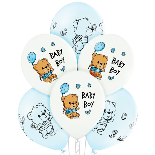 Гелиевый шар латексный Baby Boy Мальчик (3103-1189)