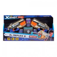 Швидкострильний бластер X-Shot EXCEL Reflex 6 Double Golden (36480Z)