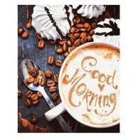 Набор для росписи по номерам STRATEG "Кофе. Good Morning" (VA-1143)