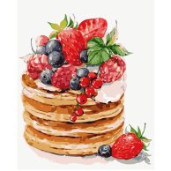 Набор для росписи по номерам "Вкусный завтрак" (VA-0845)