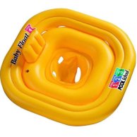 Надувные ходунки Intex Плотик 79х79 см, желтый 56587