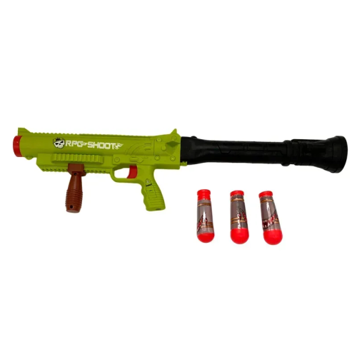 Игрушечный гранатомет с 3 снарядами, 60 см HS34