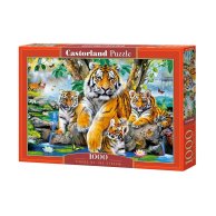 Пазлы Castorland 1000 эл. Тигры в доме (C-104413)
