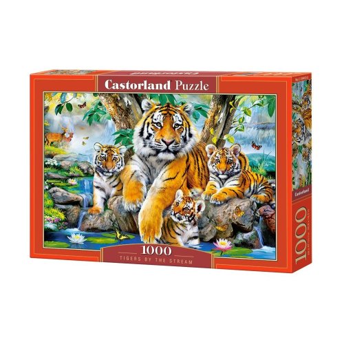 Пазлы Castorland 1000 эл. Тигры в доме (C-104413)