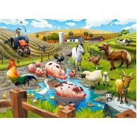 Castorland Жизнь на ферме 70 эл. (B-070060)