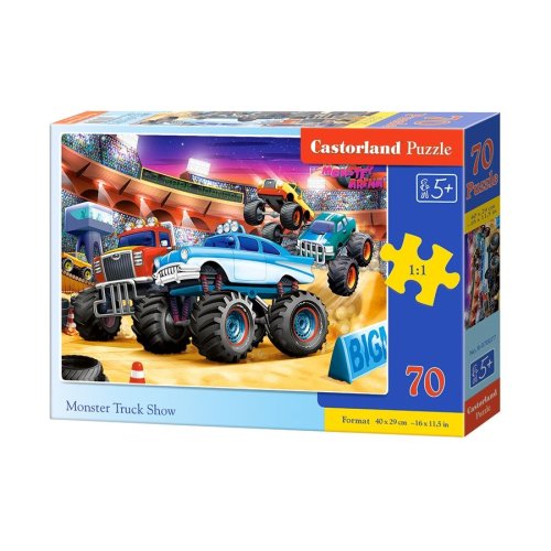 Пазлы Castorland 70 эл. MONSTER TRUCK SHOW