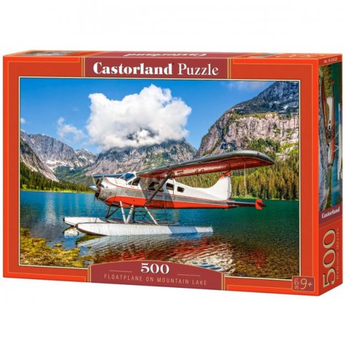 Пазлы Castorland 500 эл. Самолёт на горном озере
