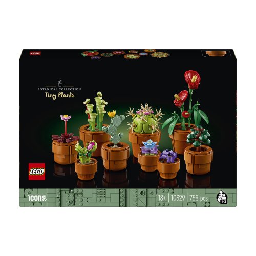 Конструктор Lego Icons Botanicals Маленькие цветы, 758 деталей 10329