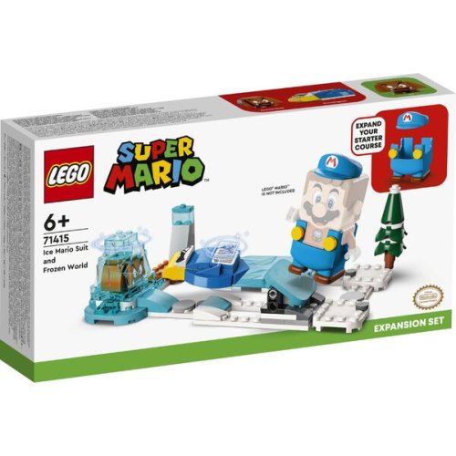 Конструктор Lego Super Mario Дополн. набор Костюм Ледяного Марио и Ледяной мир, 105 дет. 71415