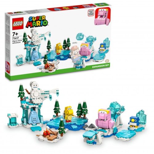 Конструктор Lego Super Mario Доп. набор Снежное приключение Моржа-Кувыркуна, 567 дет. 71417