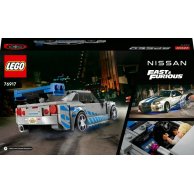 Конструктор Lego Speed Champions Двойной форсаж Nissan Skyline GT-R (R34), 319 дет. 76917