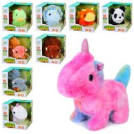 Интерактивная мягкая игрушка Животное 17 см, в ассортименте 8A-1-2-3-4