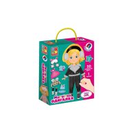 Настольная игра Vladi Toys Магнитная одевалка Trendy girl, VT3702-23