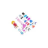 Настольная игра Vladi Toys Магнитная одевалка Trendy girl, VT3702-23