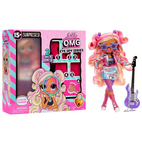 Игровой набор с куклой L.O.L. Surprise! O.M.G. Eye Spy Рок-Звезда 542681