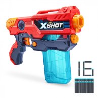 X-Shot Red Быстрострельный бластер EXCEL Hurricane (16 патронов), 36440R