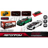 Металлическая машинка Автопром Pagani Huayra BC 1:24 с эффектами AP7748