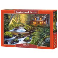 Пазлы Castorland 1000 эл. Дом у ручья (C-104635)