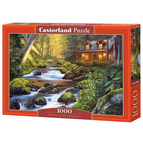 Пазлы Castorland 1000 эл. Дом у ручья (C-104635)