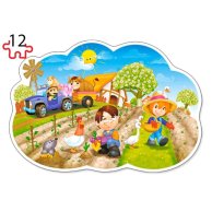 Пазлы Castorland 4х1 (8,12,15,20) "Четыре сезона" (B-043019)