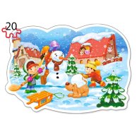 Пазлы Castorland 4х1 (8,12,15,20) "Четыре сезона" (B-043019)