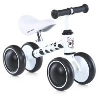 Детский беговел Profi Kids Велобег, 6 дюймов, черно-белый бульдог MBB 1017-4D