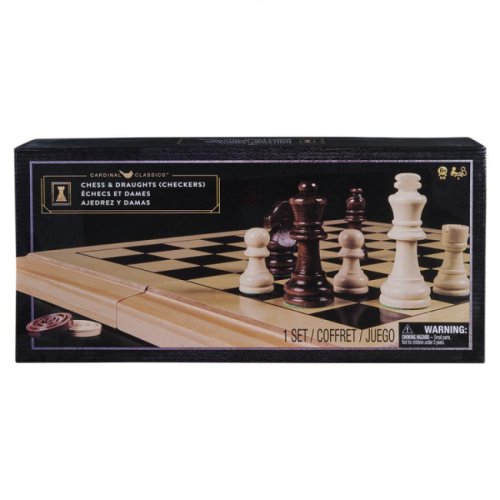 Набор из двух настольных игр Spin Master Шахматы и шашки SM34807/6075860