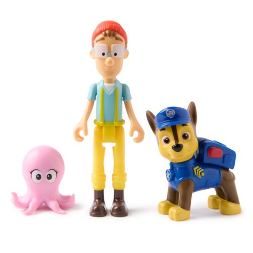 Набор фигурок Spin Master Paw Patrol Гонщик, капитан Палтус и осьминог SM97242/6072992