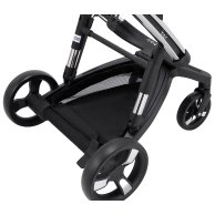Коляска 2 в 1 Bair Electra B-touch system Black (Черный) BE-01 столик, подсветка