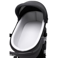 Коляска 2 в 1 Bair Electra B-touch system Black (Черный) BE-01 столик, подсветка