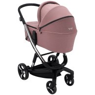 Коляска 2 в 1 Bair Electra B-touch system Dark Pink (Розовый) BE-04
