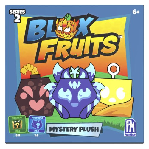 Мягкая игрушка-сюрприз PhatMojo Blox Fruits 10 см 124054