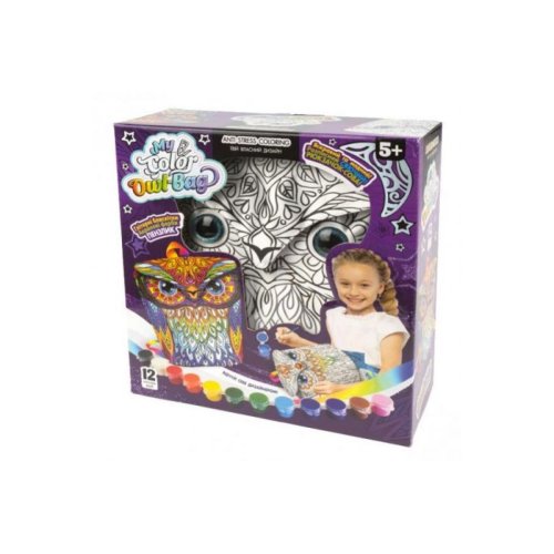 Набор для творчества Danko Toys My Color Owl-Bag рюкзачок-сова COWL-01-01U