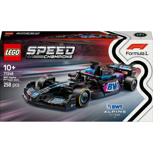 Конструктор Lego Speed Champions Гоночное авто BWT Alpine F1 Team A524 258 деталей 77248