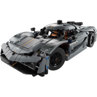 Конструктор Lego Technic Koenigsegg Jesko Absolut серый гиперкар, 801 деталь 42173