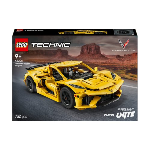 Конструктор Lego Technic Chevrolet Corvette Stingray, 732 детали 42205