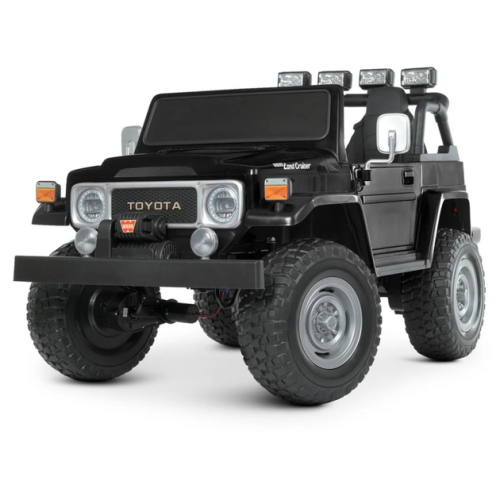Детский электромобиль Bambi Джип Toyota Land Cruiser 4WD, черный M 4968EBLR-2 (24V)