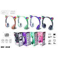 Беспроводные Bluetooth наушники CAT Кошачьи ушки VZV-24M